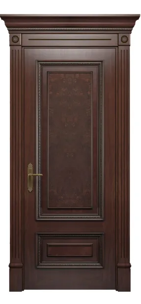 Дверь Серия (Старый город) Модель 106 ДГ шпон дуб