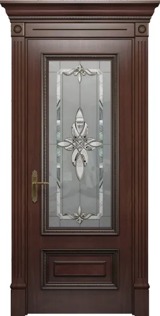 Дверь Серия (Старый город) Модель 106 ДО шпон дуб